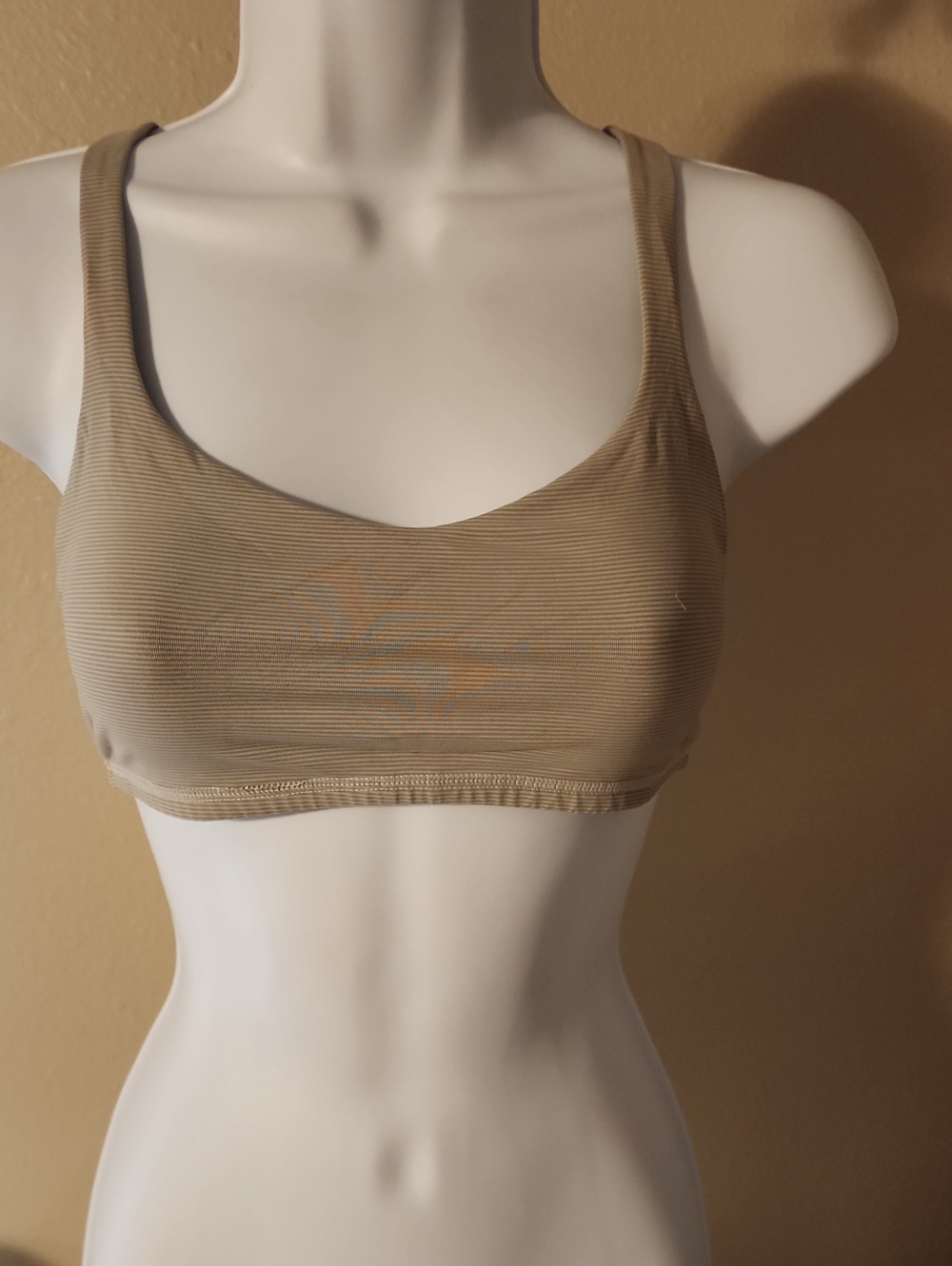 Lululemon Seamless Scoop Neck Bralette - Tan